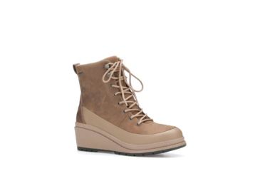 Image of Muck Boots Liberty Waterproof Wedge Boots - Womens, Taupe, 5 LWW-901-TAN-050