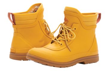 Image of Muck Boots Muck Originals Lace Up Boots - Womens, Sunflower, 10, OLW-800-YLW-100