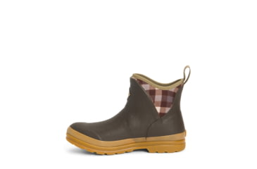 Image of Muck Boots Originals Ankle Boot - Womens, Brown/Plaid/Gum, 5, OAW-9PLD-BRN-050