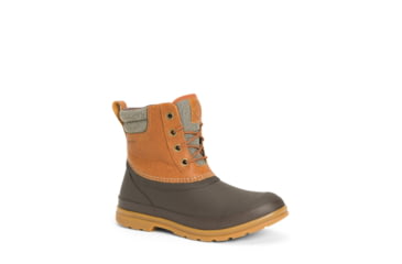 Image of Muck Boots Originals Duck Lace Boot - Women's, 7 US, Medium, Tan/Dark Brown, ODLW-902-TAN-070