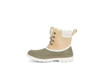 Image of Muck Boots Originals Duck Lace Boot - Women's, 6 US, Medium, Taupe/Walnut, ODLW-901-TAN-060