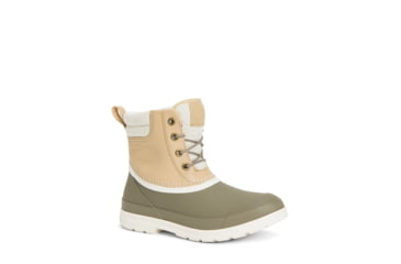 Image of Muck Boots Originals Duck Lace Boot - Women's, 6 US, Medium, Taupe/Walnut, ODLW-901-TAN-060