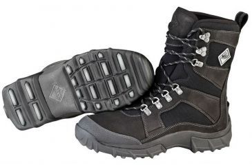 Image of Muck Boots Peak Essential Hiking Boot - Men's-Black/Charcoal-Medium-7 US