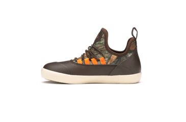 Image of Muck Boots Summer Solstice Bungee - Kids, Brown/Real Tree Camo, 4, SSL-RTE-CAM-040