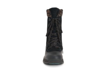 Image of Muck Boots Womens Apres Lace v2 Leather, Black, 5, WALT2-1HRS-BLK-050
