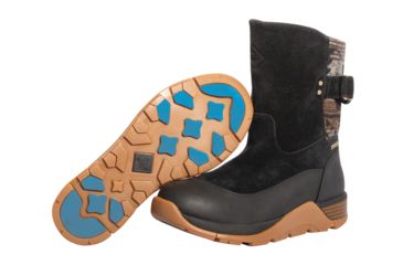 Image of Muck Boots Womens Apres Lace v2 Leather, Blck, 5, AP2-1HRS-BLK-050