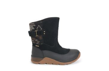 Image of Muck Boots Womens Apres Lace v2 Leather, Blck, 5, AP2-1HRS-BLK-050