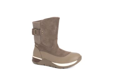 Image of Muck Boots Women's Apres Lace v2 Leather, Taupe, 5, AP2-901-Taupe-050