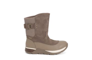 Image of Muck Boots Women's Apres Lace v2 Leather, Taupe, 5, AP2-901-Taupe-050