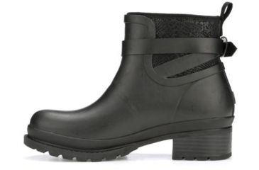 Image of Muck Boots Women's Liberty Waterproof Ankle Rubber, Black/Plaid, 11, LWKR-6PLD-BLK-110