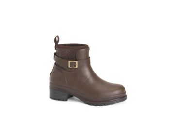 Image of Muck Boots Womens Liberty Waterproof Ankle Rubber, Brown, 5, LWKR-900-BRN-050