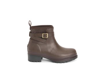 Image of Muck Boots Womens Liberty Waterproof Ankle Rubber, Brown, 5, LWKR-900-BRN-050