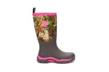 Image of Muck Boots Womens Woody Pk Hunting Boot, Bark,Real Tree APG,Hot Pink, 6, WWPKRAPG006