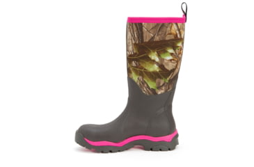 Image of Muck Boots Woody PK - Womens, Bark/Real Tree APG/Hot Pink, 11, WWPK-RAPG-RT-110