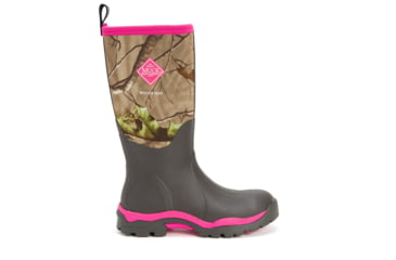 Image of Muck Boots Woody PK - Womens, Bark/Real Tree APG/Hot Pink, 11, WWPK-RAPG-RT-110