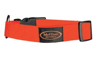 Image of Mud River Bootlegger Nylon Collar, S/M Blaze Orange 15in. -20in. 18422
