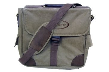 Image of Mud River MR WST20 Wine/Sports Tote Brn, 14in. x 13in. x 4in. 18546