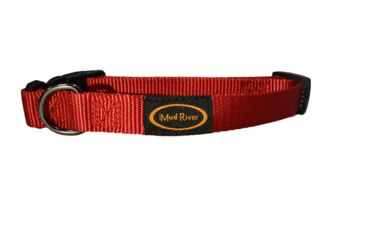 Image of Mud River Puppy Collar, Medium, Red, 70061