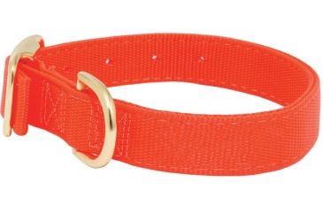 Image of Mud River Scout Collar Nylon webbing, S Blaze Orange 18418