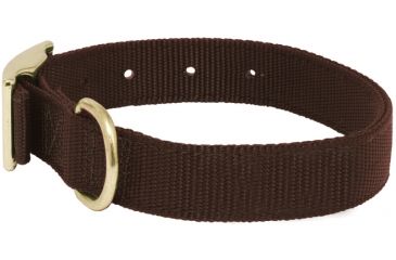 Image of Mud River Scout Collar Nylon webbing, M Brown 18415