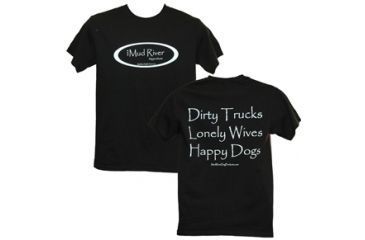 Image of Mud River Short Sleeve T-shirts- Medium Black MRTS-MBL
