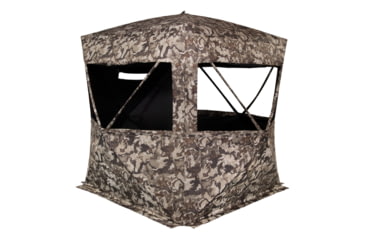 Image of Muddy Executioner 350 / 4 Man Pop-Up Blind / 90 X 90 Shooting Width / 80 Center Height, Camo, MUD-EXC350