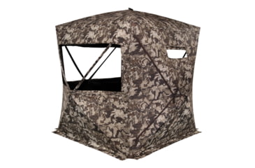 Image of Muddy Executioner 350 / 4 Man Pop-Up Blind / 90 X 90 Shooting Width / 80 Center Height, Camo, MUD-EXC350