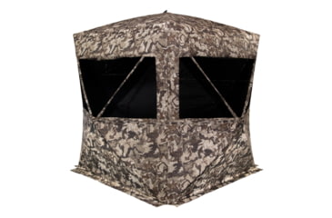 Image of Muddy Executioner 350 / 4 Man Pop-Up Blind / 90 X 90 Shooting Width / 80 Center Height, Camo, MUD-EXC350