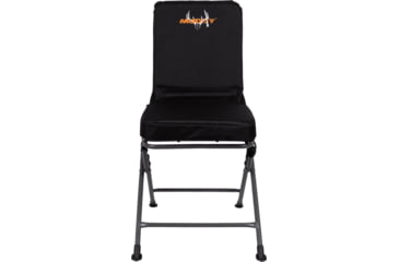 Image of Muddy Padded Swivel Chair, Black, MUD-PSCHR