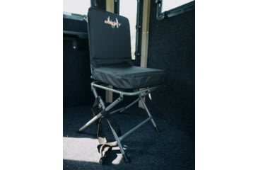 Image of Muddy Padded Swivel Chair, Black, MUD-PSCHR
