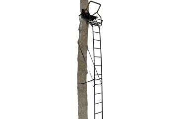 Image of Muddy Stronghold 1.5 Ladder Stand, Black 86500