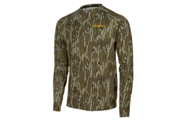 Image of Muddy TRX Base Layer Crew Top - Mens, Mossy Oak Bottomland, XL, MUD-BL-CRW-MOB-XL