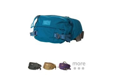 Image of Mystery Ranch Hip Monkey Backpack, Aegean Blue, Black, Dark Khaki, Eggplant, Galaxy, Lemon