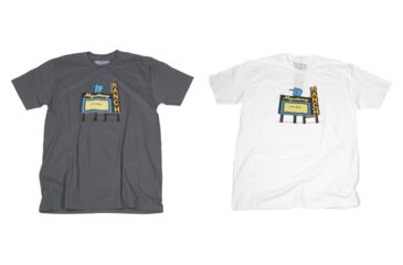 Image of Mystery Ranch Lewis &amp; Clark Tee, Asphalt, White