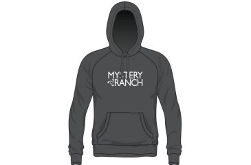 Image of Mystery Ranch Logo Hoody - Mens, Charcoal, Small, 88-00-000065