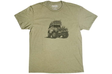 Image of Mystery Ranch MR Speed Goat Rig T-Shirts - Mens, Military Heather, Medium, 113104-336-30