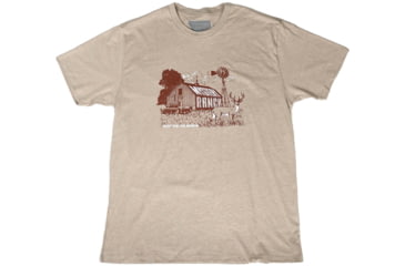 Image of Mystery Ranch Mystery Barn T-Shirt, Oatmeal Heather, Medium, 112882-252-30