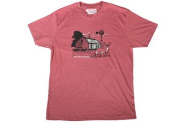 Image of Mystery Ranch Mystery Barn T-Shirt, Red Clay Heather, Small, 112882-631-20