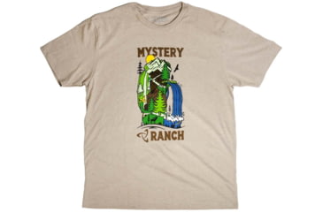 Image of Mystery Ranch Pack Scenery T-Shirts - Mens, Oatmeal Heather, Large, 113102-252-40