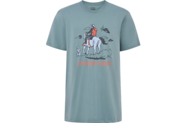 Image of Mystery Ranch Rip Zip Cowboy Tee - Mens, Lead, 2XL, 113244-471-60-XXL