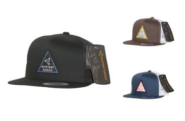 Image of Mystery Ranch Triangle Trucker, Black, Brown, Navy