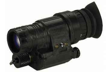 Image of N-Vision Optics PVS-14 Night Vision Monocular Gen 3 Bravo, Black/Green, Small PVS143001HM