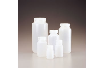 Image of Nalge Nunc Bottle Wm Hdpe 8OZ Clr CS250 332189-0008