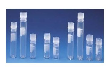 Image of Nalge Nunc CryoTube Vials, Polypropylene, Internal Thread with Screw Cap, NUNC 373530 Starfoot Self-Standing Vials Round-Bottom
