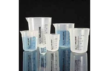 Image of Nalge Nunc Griffin Low Form Graduated Beakers, Polypropylene, NALGENE 1201-0250