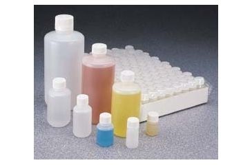 Image of Nalge Nunc High-Density Polyethylene Bottles, Sterile, Narrow Mouth, NALGENE 342089-0001