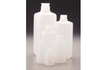 Image of Nalge Nunc Packaging Bottles, High-Density Polyethylene, Narrow Mouth, without Screw Caps, NALGENE 362089-0032