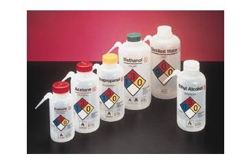 Image of Nalge Nunc Unitary Vented Safety Wash Bottles, Low-Density Polyethylene, NALGENE 2436-0501 500 Ml (16 oz.) Capacity