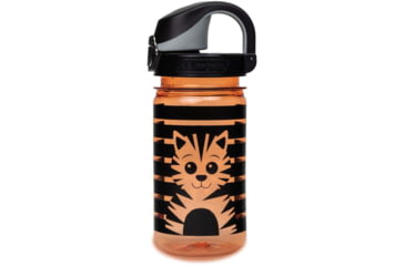 Image of Nalgene On-The-Fly Kids Sustain Bottle w/Graphic, 12 Oz, Striped Tiger, 1263-0033