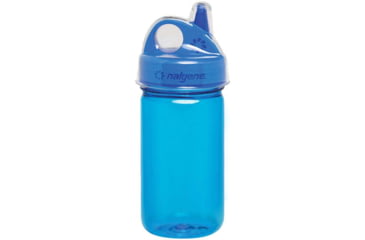 Image of Nalgene Kids Grip-N-Gulp Sustain Water Bottle, 12 oz, Blue, 12oz, 2182-5212